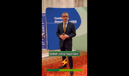 Antal Lóránt: A parlamentben azért dolgozunk, hogy épületeink energiahatékonyak legyenek!